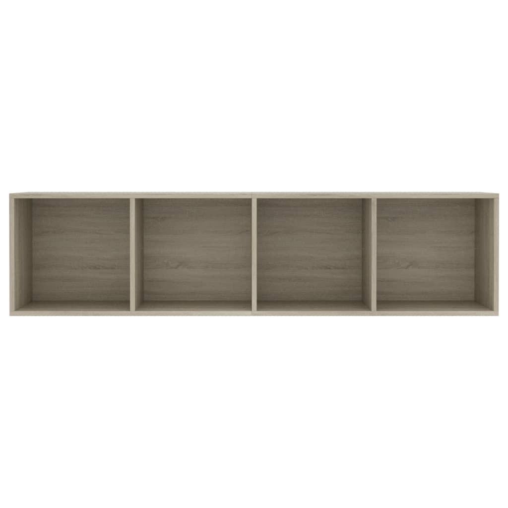 Estantería/mueble de TV roble Sonoma 143x30x36 cm