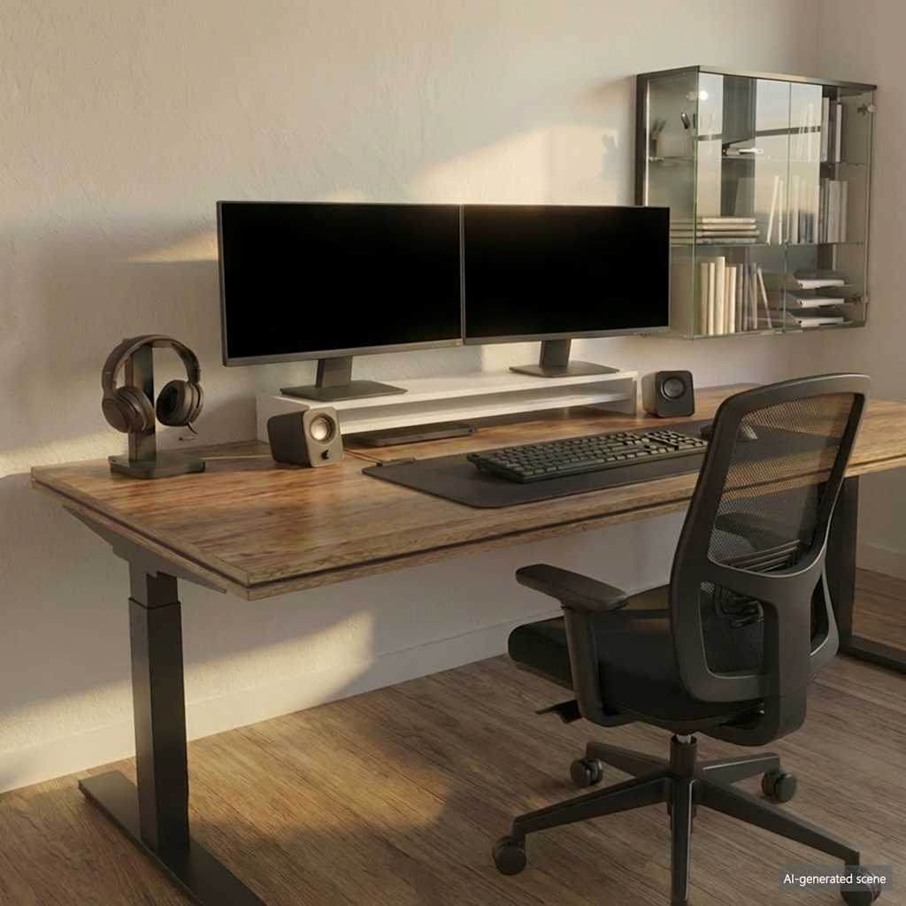 Soporte para pantalla madera contrachapada blanco 100x24x13 cm