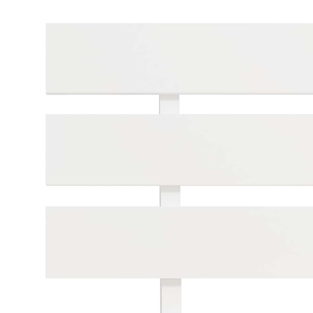 Cama sin colchón madera maciza de pino blanca 180x200 cm