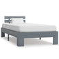 Cama sin colchón madera maciza de pino blanca 180x200 cm