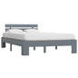 Cama sin colchón madera maciza de pino blanca 180x200 cm