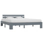 Cama sin colchón madera maciza de pino blanca 180x200 cm