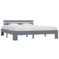 Cama sin colchón madera maciza de pino blanca 180x200 cm