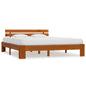 Cama sin colchón madera maciza de pino blanca 180x200 cm