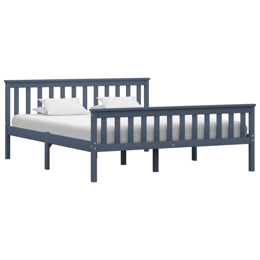 Cama extensible sin colchón metal blanco 80x130/200 cm