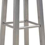 Taburetes de cocina 2 unidades MDF gris antracita