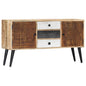 Solid mango wood sideboard 118x30x62 cm