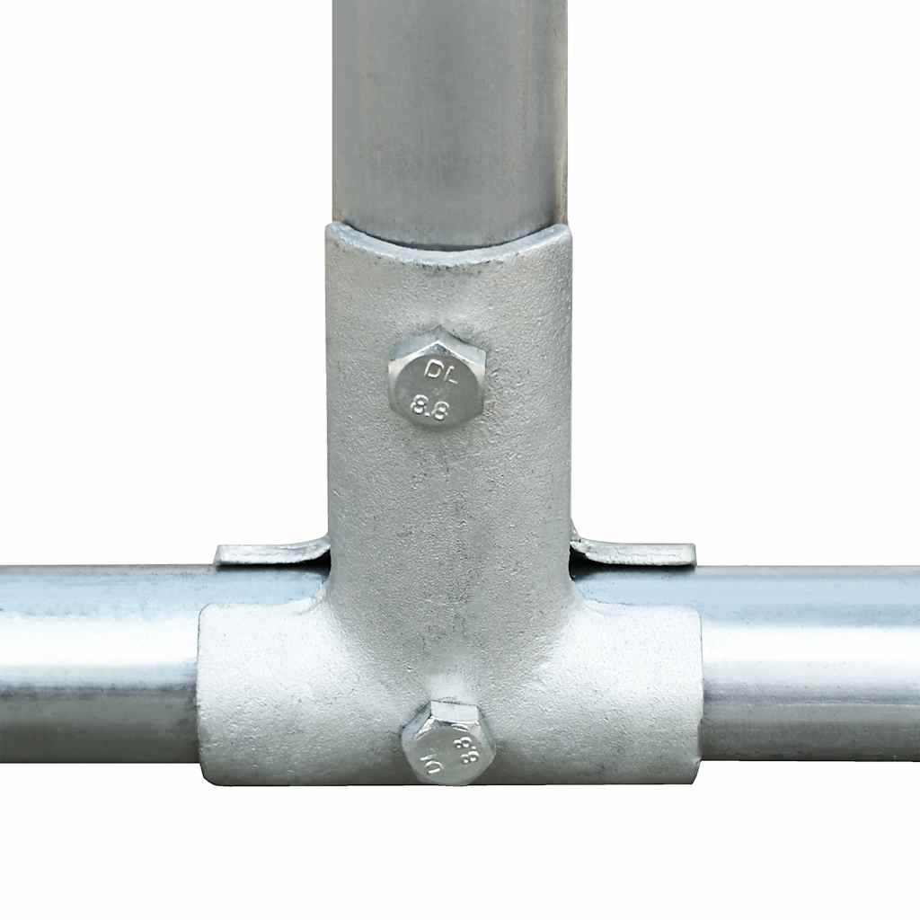 Jaula gallinero de exterior de acero galvanizado 2,75x8x1,92 m