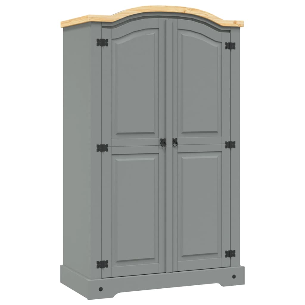Armario madera de pino Mexicano estilo Corona 2 Puertas