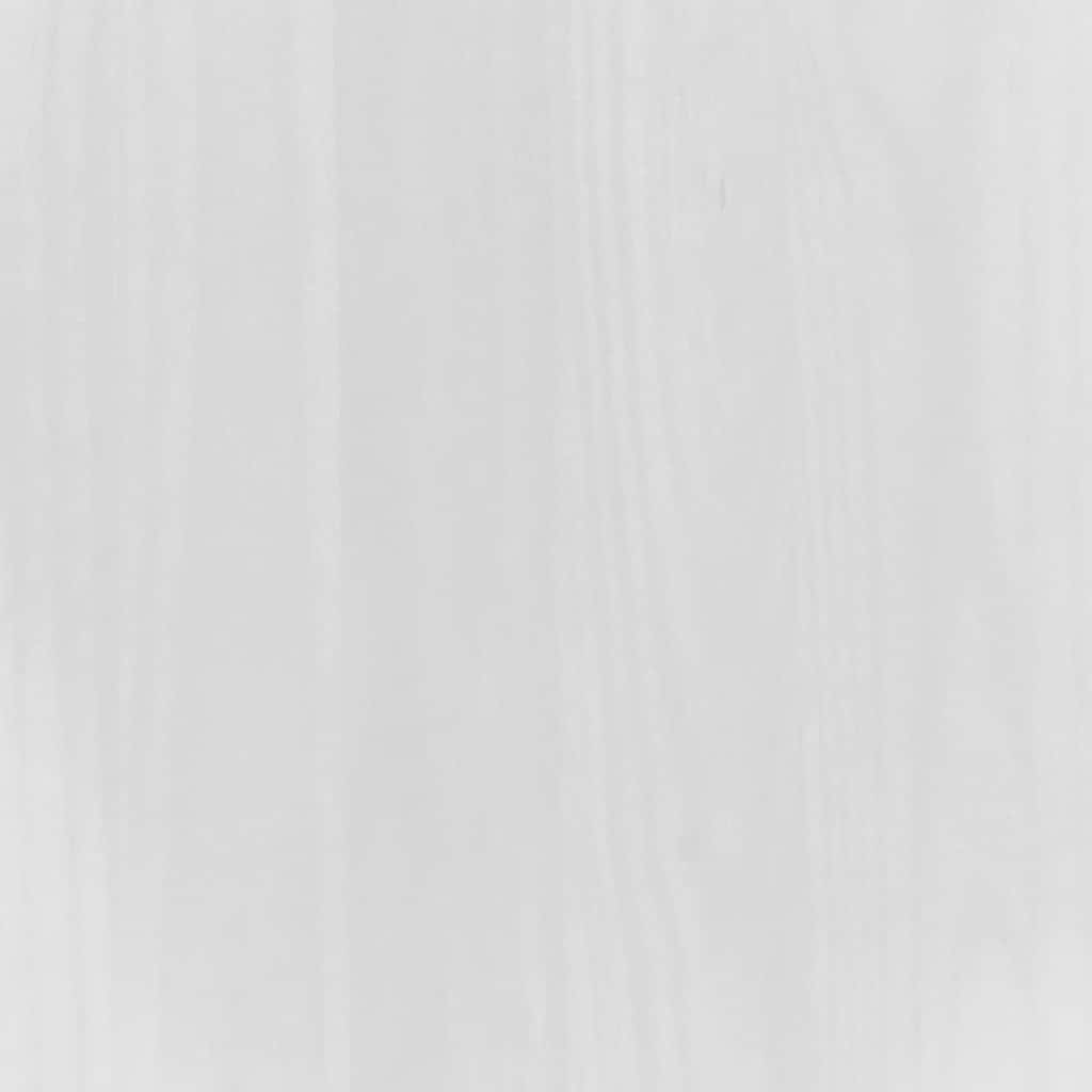 Aparador Corona Range de pino mexicano blanco 80x40x170 cm