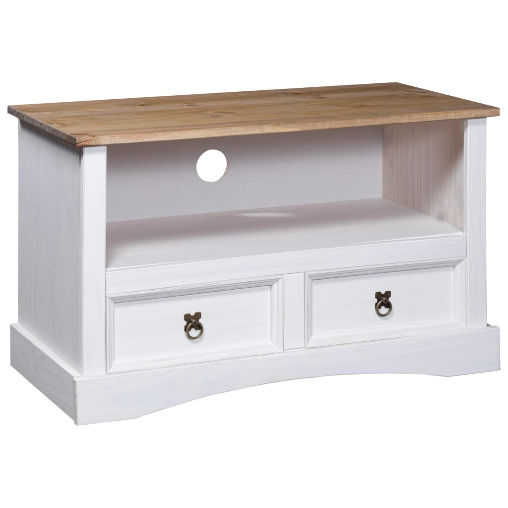 Mueble para TV Corona Range de pino mexicano 120x40x52 cm