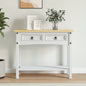 Mesa consola Corona Range de pino mexicano 93x34,5x73 cm