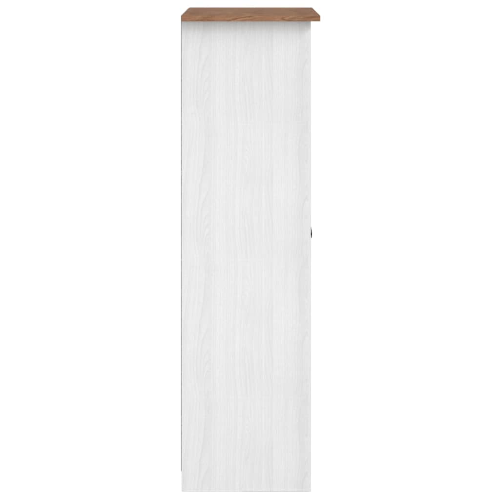 Armario madera maciza pino blanco Panamá Range 80x50x171,5 cm