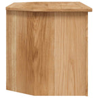 Mueble esquinero de TV madera de pino estilo Panamá 93x49x49 cm