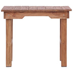 Mesa auxiliar madera maciza de caoba 70x35x60 cm