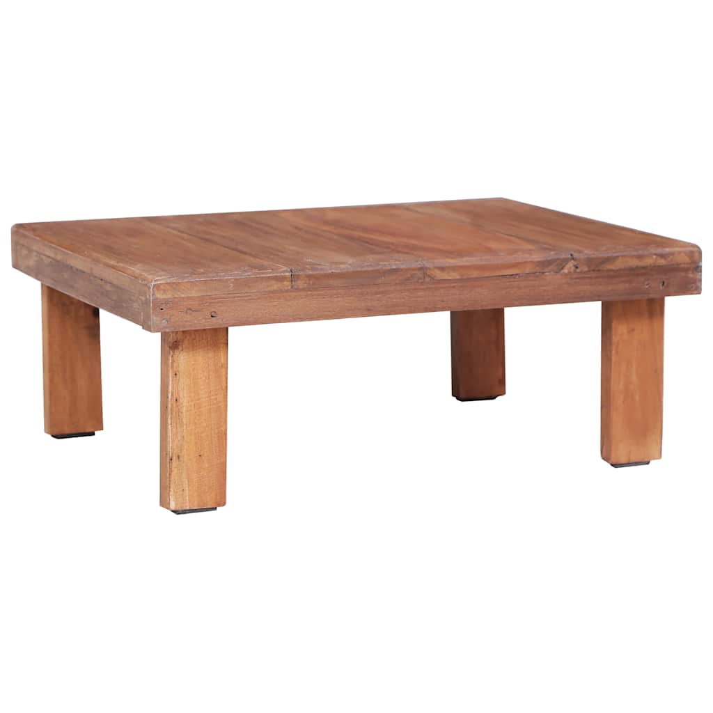 Mesa de centro de madera maciza de caoba 30x30x30 cm