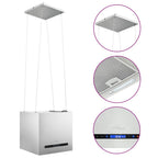 Campana extractora colgante táctil LCD acero inoxidable 37 cm
