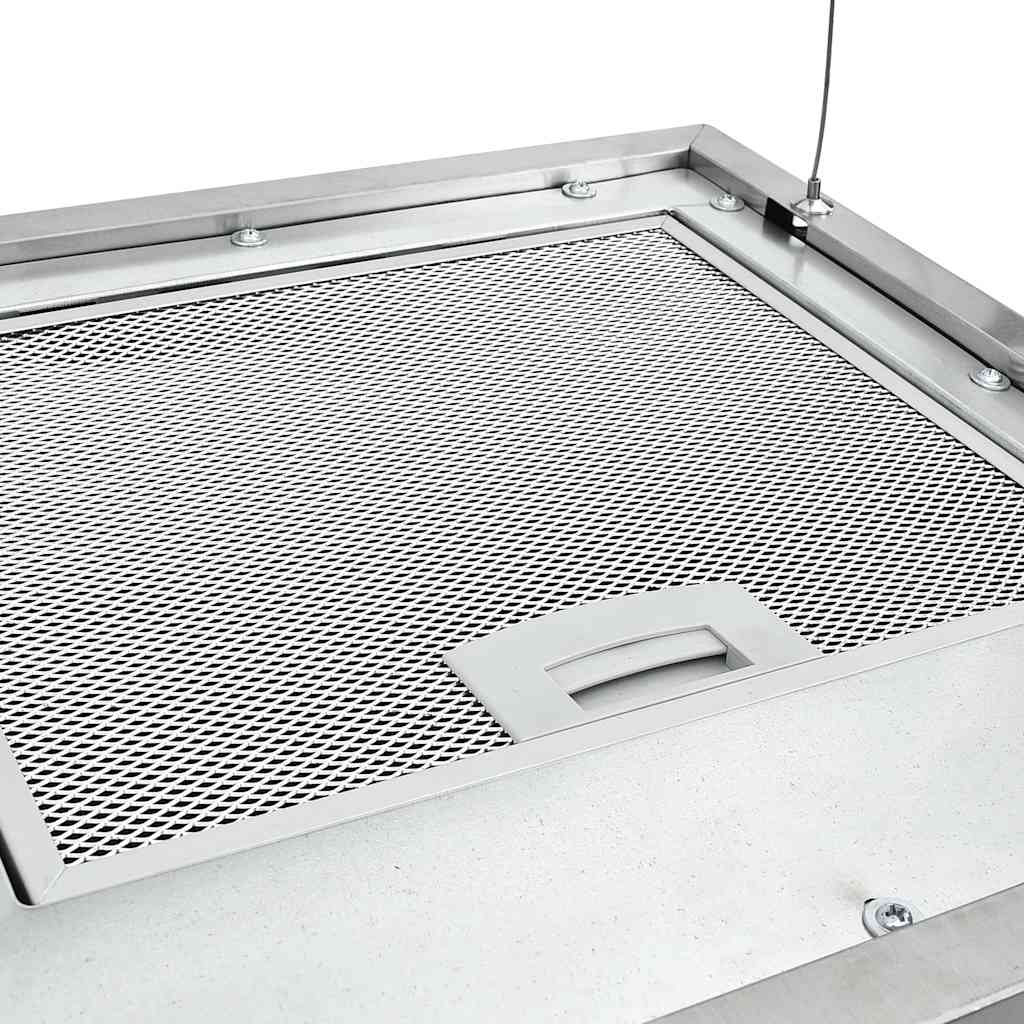 Campana extractora colgante táctil LCD acero inoxidable 37 cm