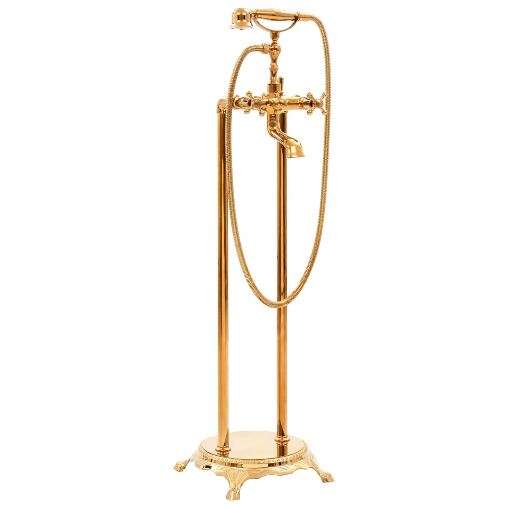 Grifo para bañera de pie acero inoxidable 118,5 cm