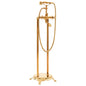 Grifo para bañera de pie acero inoxidable 118,5 cm