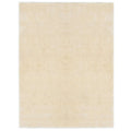 Alfombra de área peluda Crema 120 x 160 cm Polietileno