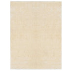 Alfombra de área peluda Crema 120 x 160 cm Polietileno