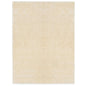 Alfombra de área peluda Crema 120 x 160 cm Polietileno