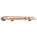 Asiento inodoro WC 2 uds tapa de cierre suave MDF diseño bambú