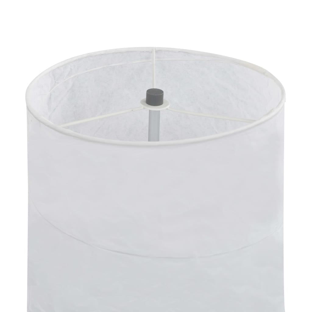 Lámpara de pie con soporte blanco E27 121 cm
