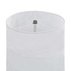 Lámpara de pie con soporte blanco E27 121 cm