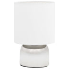 Lámparas de mesa táctiles 2 unidades blanco E14