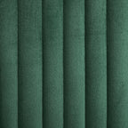 Sillas de comedor 4 unidades terciopelo verde