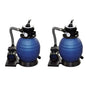 Bomba filtro de areia 1000 W 16800 l/h XL