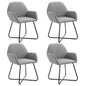 Dining chairs, 2 units, green velvet