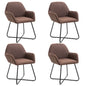 Dining chairs, 2 units, green velvet