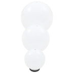 Juego de lámparas de bola LED 6 uds esféricas PMMA 20/30/40 cm