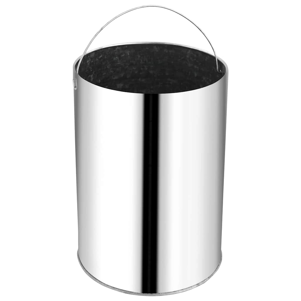 Cubo de basura para hotel de acero inoxidable 32 L