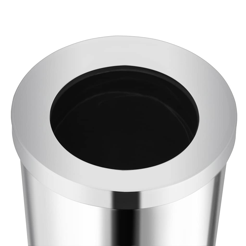 Cubo de basura para hotel de acero inoxidable 32 L