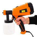 Pistola de pintura eléctrica con 3 tamaños boquilla 500W 800ml