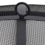 Brasero de jardín con parrilla acero inoxidable 76 cm