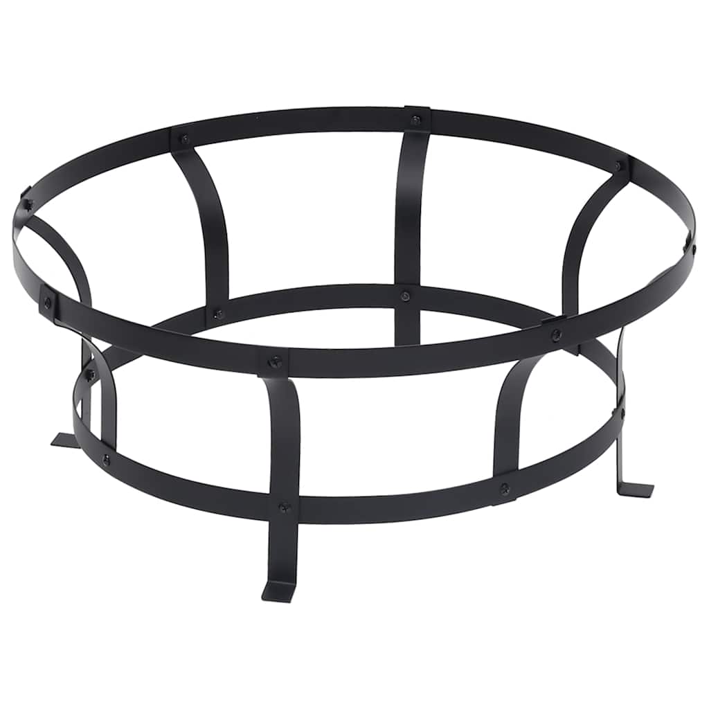 Brasero de jardín con parrilla acero inoxidable 76 cm