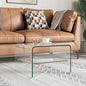 Tempered Glass Coffee Table 45x40x58 cm
