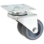 Ruedas dobles giratorias 8 unidades 50 mm