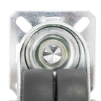 Ruedas dobles giratorias 8 unidades 50 mm