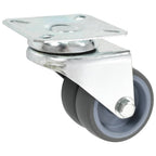 Ruedas dobles giratorias 24 unidades 50 mm