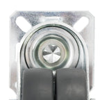 Ruedas dobles giratorias 24 unidades 50 mm