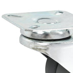 Ruedas dobles giratorias 32 unidades 50 mm