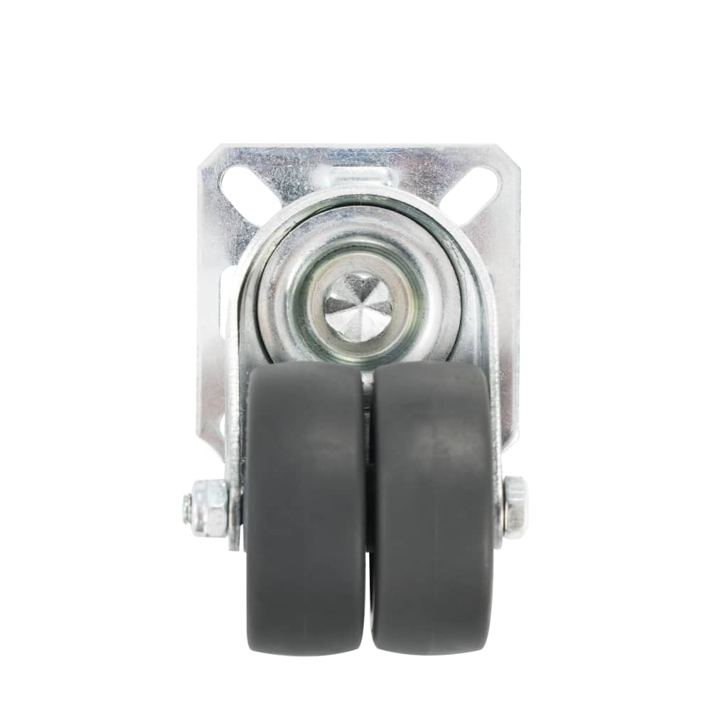 Ruedas dobles giratorias 32 unidades 50 mm
