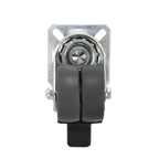 Ruedas dobles giratorias 16 unidades 50 mm