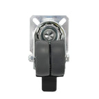 Ruedas dobles giratorias 24 unidades 50 mm